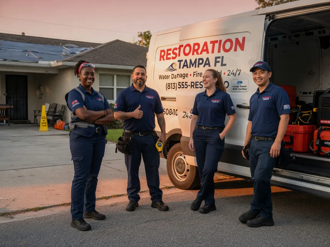Water Damage Restoration company in Ellery, IL