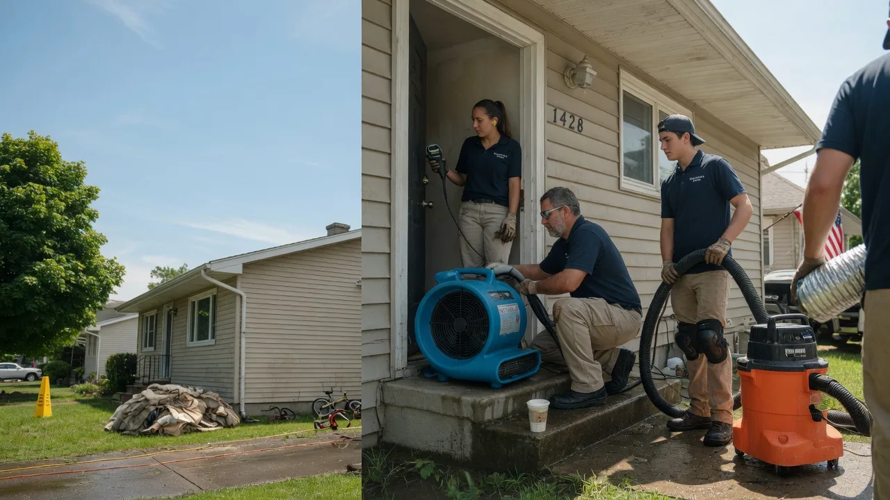 Water Damage Restoration in Ellery, IL near me
